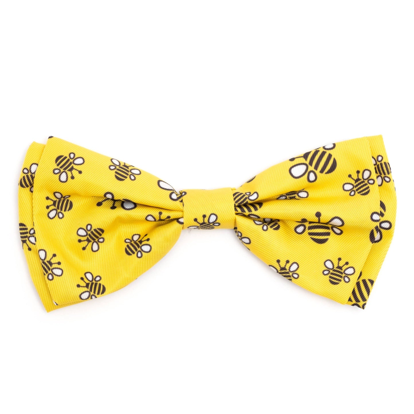 The Worthy Dog - Bzzz! Bow Tie: Yellow / Small