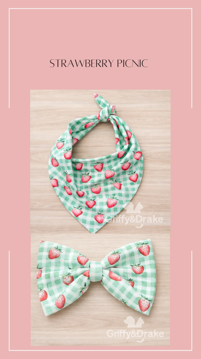 Strawberry Picnic 🍓 - Sailor Bow