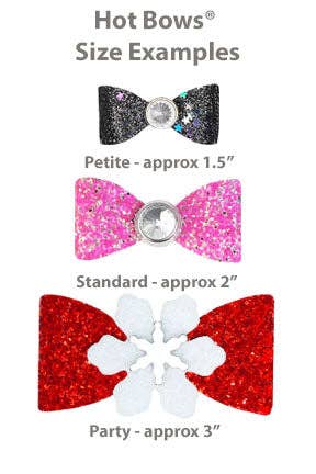 Hot Bows - Birthday Celebration: No-Slip French Clip