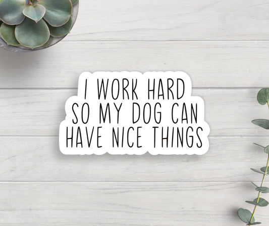 Expression Design Co - Dog Vinyl Sticker