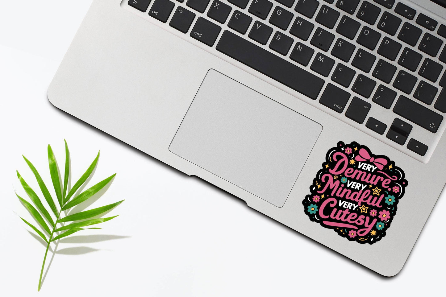Sticker Horse - Very Demure Very Mindful Very Cutesy Sticker: 4 inch