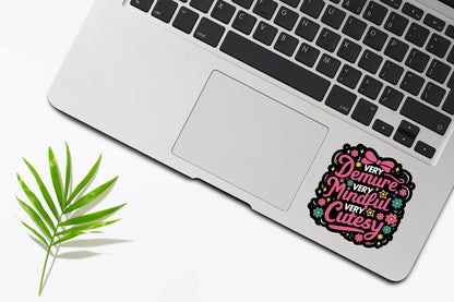 Sticker Horse - Very Demure Very Mindful Very Cutesy Sticker: 4 inch