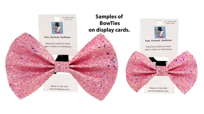 Hot Bows - Confetti BowTie for Dogs: Large (for dogs over 41 lbs)