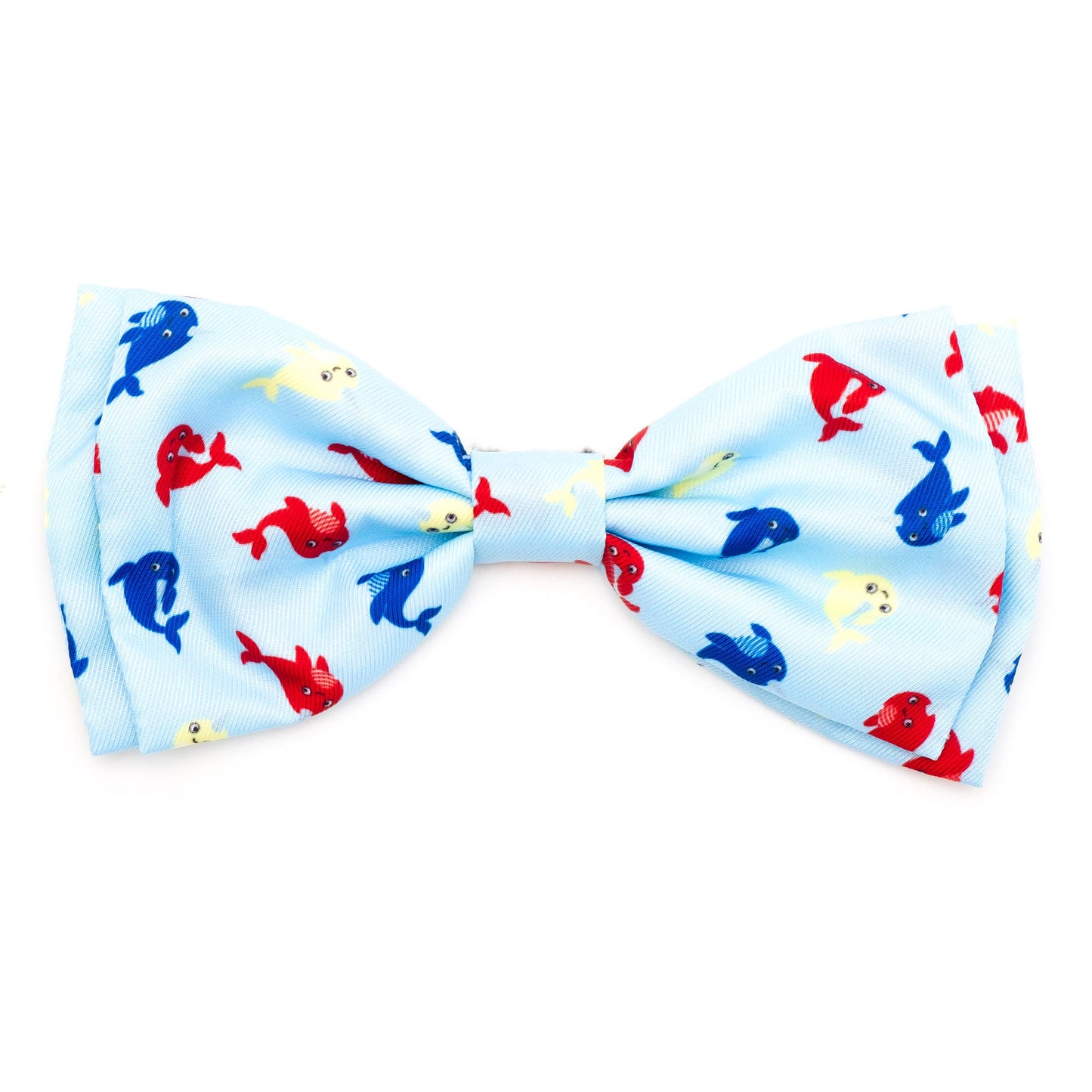 The Worthy Dog - Narwhals Bow Tie: Blue / Small
