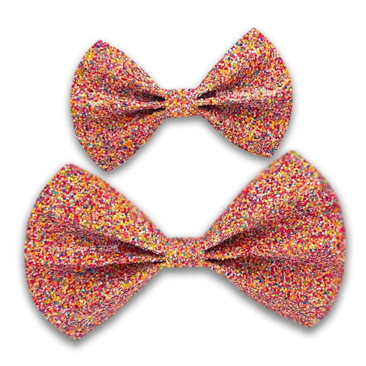 Hot Bows - Confetti BowTie for Dogs: Small (for dogs under 40 lbs)