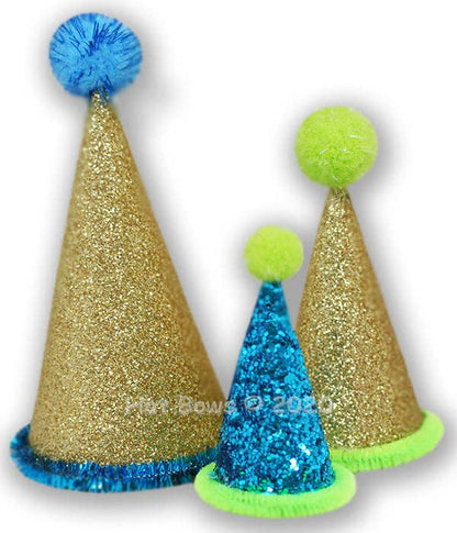 Hot Bows - Pooch Party Hats Assortment (Wholesale Only): 12 PC BOY/GIRL ASST