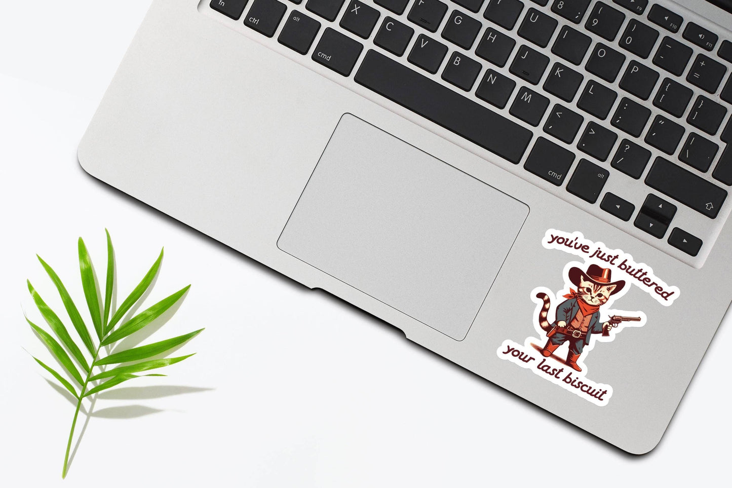 Sticker Horse - You've Just Buttered Your Last Biscuit Sticker: 3 inch